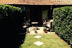 CASSIA GROTTAROSSA BILOCALE ARREDATO Con GIARDINO