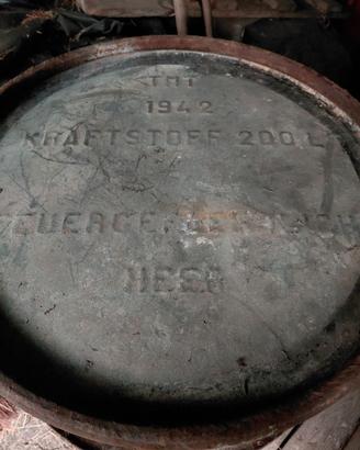 Vintage fusto 200 litri