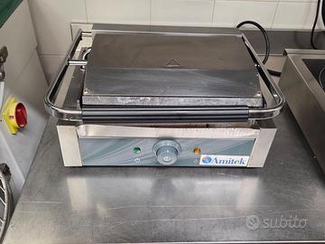 Piastra panini e hamburgher