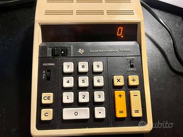 Calcolatrice da tavolo vintage Texas Instruments