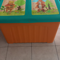 Cestone porta giochi winnie pooh