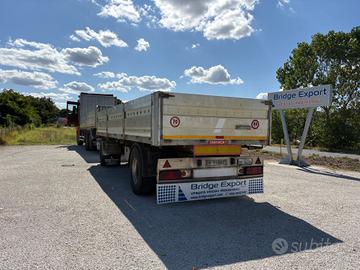 Rimorchio Dianacar 2 assi sponde alluminio