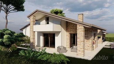 Lotto terreno con progetto approvato per villa sin