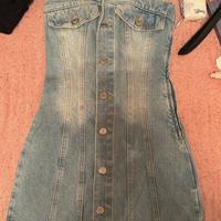 Vestito denim bershka