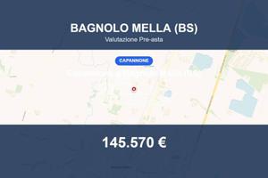 Immobile in asta di 300 m² a Bagnolo Mella