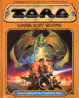 Kanawa Heavy Weapons gioco di ruolo TORG