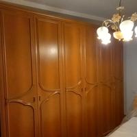 Armadio 6 ante in legno color noce miele – già smo