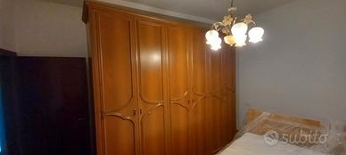 Armadio 6 ante in legno color noce miele – già smo