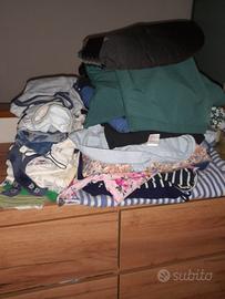 vestiti neonato+premamam