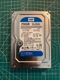 Hard disk 250gb WD sata III modello WD2500AAKX