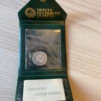 Senese largo (grosso) riproduzione in argento