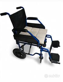 Sedia a rotelle + Cuscino Antidecubito