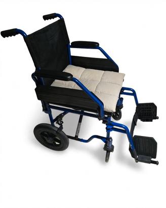 Sedia a rotelle + Cuscino Antidecubito
