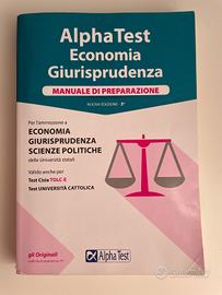 9788848320184 Alpha Test economia giurisprudenza