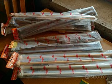 Specchio tondo bagno bastoni tende