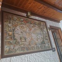 quadro puzzle 5000 pezzi mappamondi