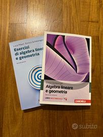Libri Algebra Lineare e Geometria Zanichelli (Teor
