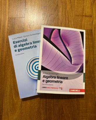 Libri Algebra Lineare e Geometria Zanichelli (Teor