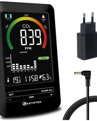KETOTEK Misuratore di CO2
