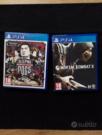 Mortal Kombat X e Spleeping Dogs