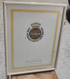 RARO QUADRO  SPECCHIO BIRRA  WARSTEINER  BEER I