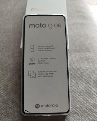 Cellulare Motorola G06 Nuovo da attivare