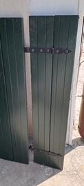 Balconi alla padovana in legno verde h cm130 