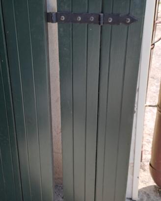 Balconi alla padovana in legno verde h cm130 
