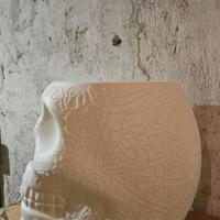 Qeeboo Mexico Skull LED – sgabello tavolino design