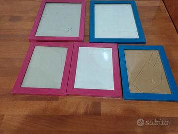 Cornici porta foto in legno