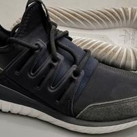 Sneakers ADIDAS Blu/Bianco numero 41,5