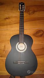 Chitarra Classica Nera Glarry GT-201