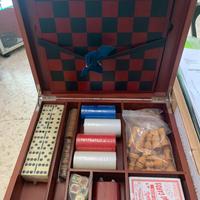 Valigietta poker, domino, scacchi