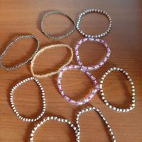 10 bracciali elastici