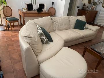 Set completo divano+poltrona+puff