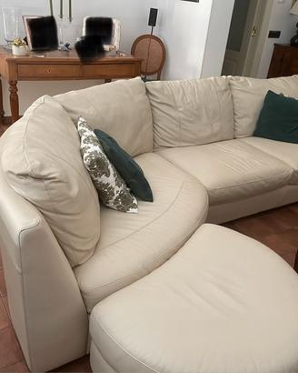 Set completo divano+poltrona+puff