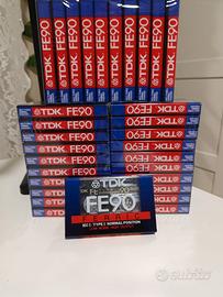 30 Tdk FE 90 Ferric cassette vergini