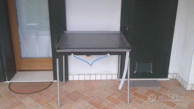 Barbecue piastra a gas 90x66 in ferro (nuovo)