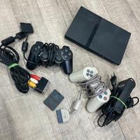 Play Station 2 Slim completa di accessori