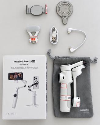 Insta360 Flow 2 Pro Creator Kit - PARI AL NUOVO