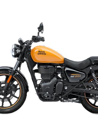 Royal Enfield Meteor 350 Stellar arancione