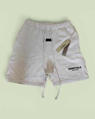 Pantaloncini Fear of God Essentials grigi taglia S