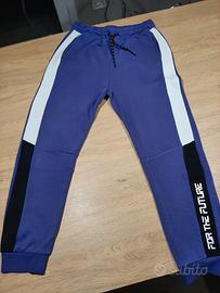 Pantalone tuta felpato 14+