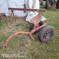 Carretto per motocoltivatore