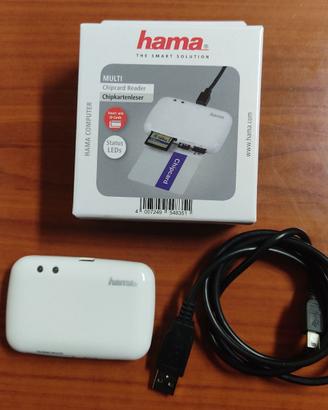 Lettore schede memoria e carte, Hub USB e FireWire