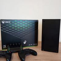 Xbox Series X 1TB + charger station + pad aggiunto