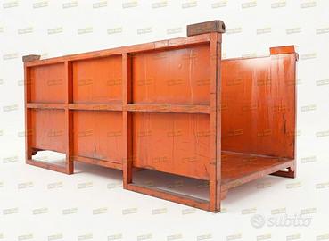 Contenitori metallici porta rotoli stoffa pelli