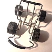 Porta smartphone a forma di macchinina