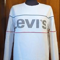 Felpa Levi's bianca con logo