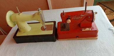 2 Macchine da cucire giocattolo